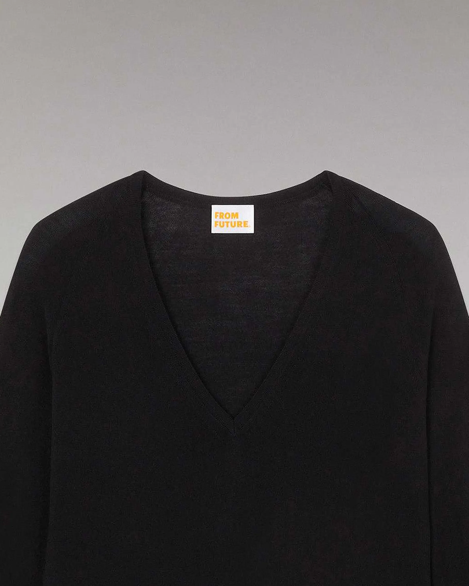 Discount FROM FUTURE Pull Col V Oversize Noir