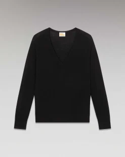 Discount FROM FUTURE Pull Col V Oversize Noir