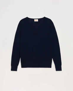 Online FROM FUTURE Pull Col V Oversize Navy