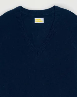 Online FROM FUTURE Pull Col V Oversize Leger Navy