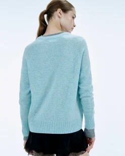 Best FROM FUTURE Pull Col V Oversize Light Fruity Pink