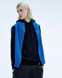 Clearance FROM FUTURE Pull Hoodie Navy Chine