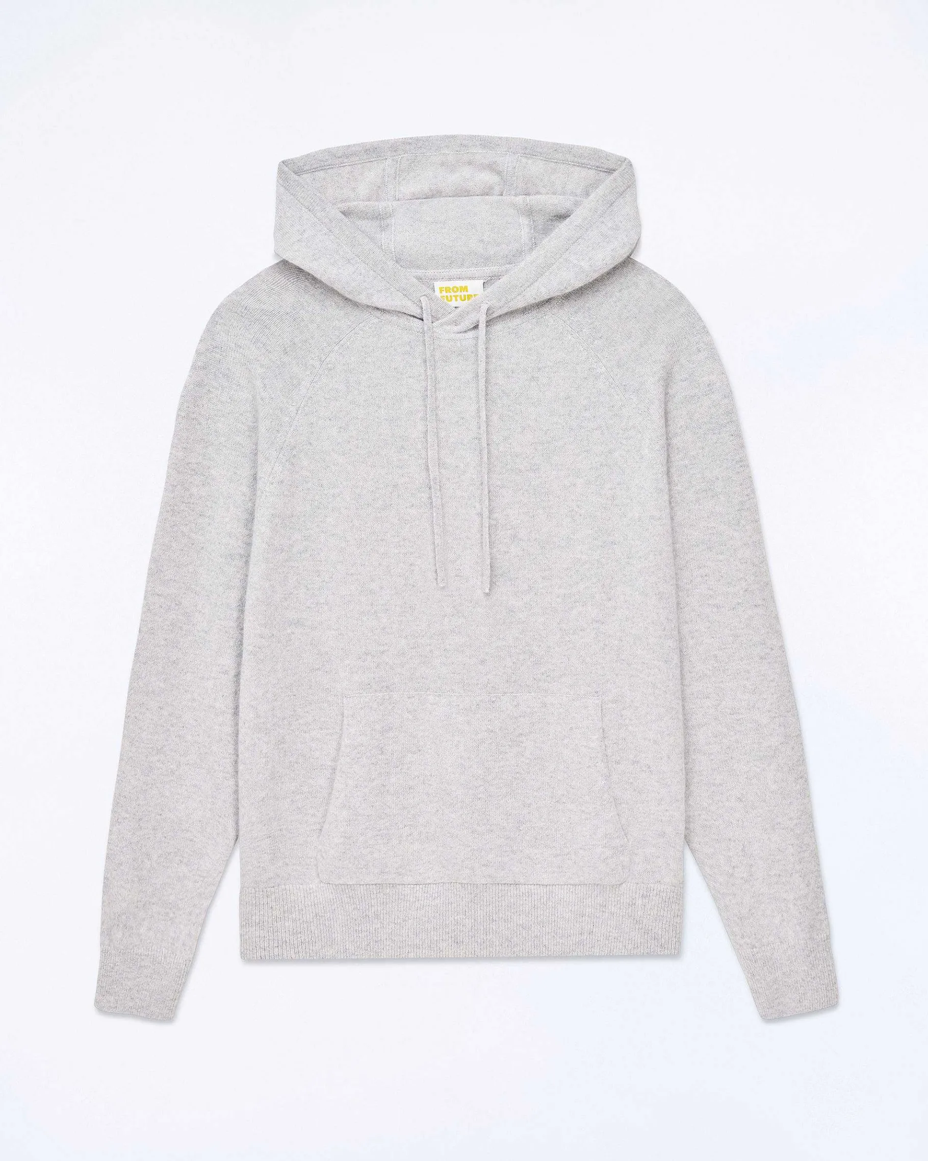 Hot FROM FUTURE Pull Hoodie Gris Chine Clair
