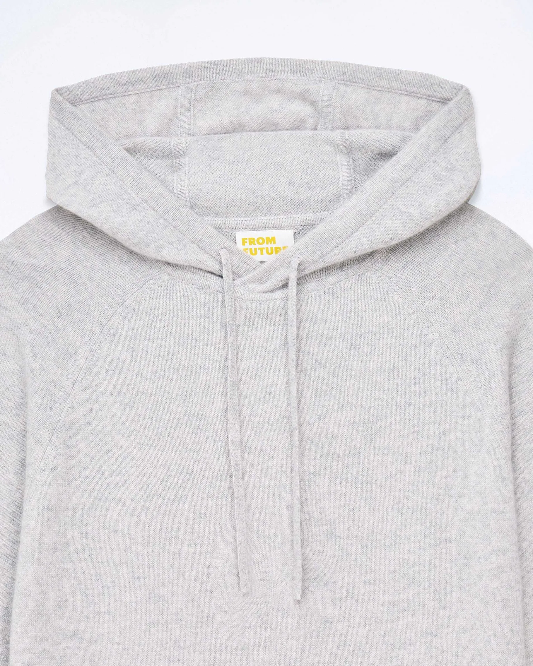 Hot FROM FUTURE Pull Hoodie Gris Chine Clair