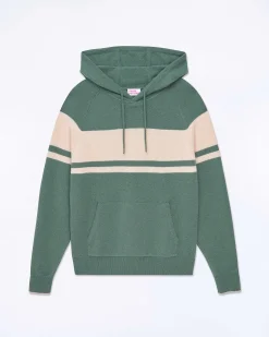 Clearance FROM FUTURE Pull Hoodie Washed Green
