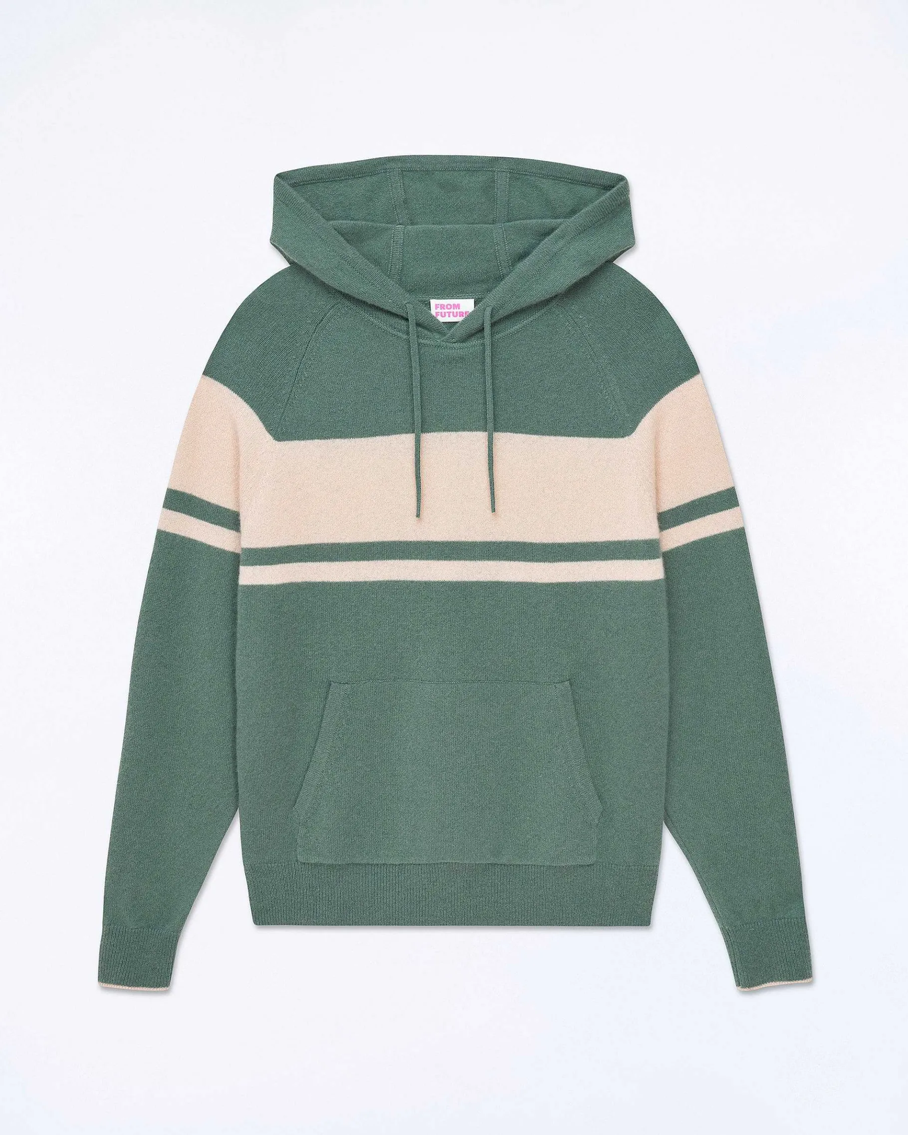 Clearance FROM FUTURE Pull Hoodie Washed Green