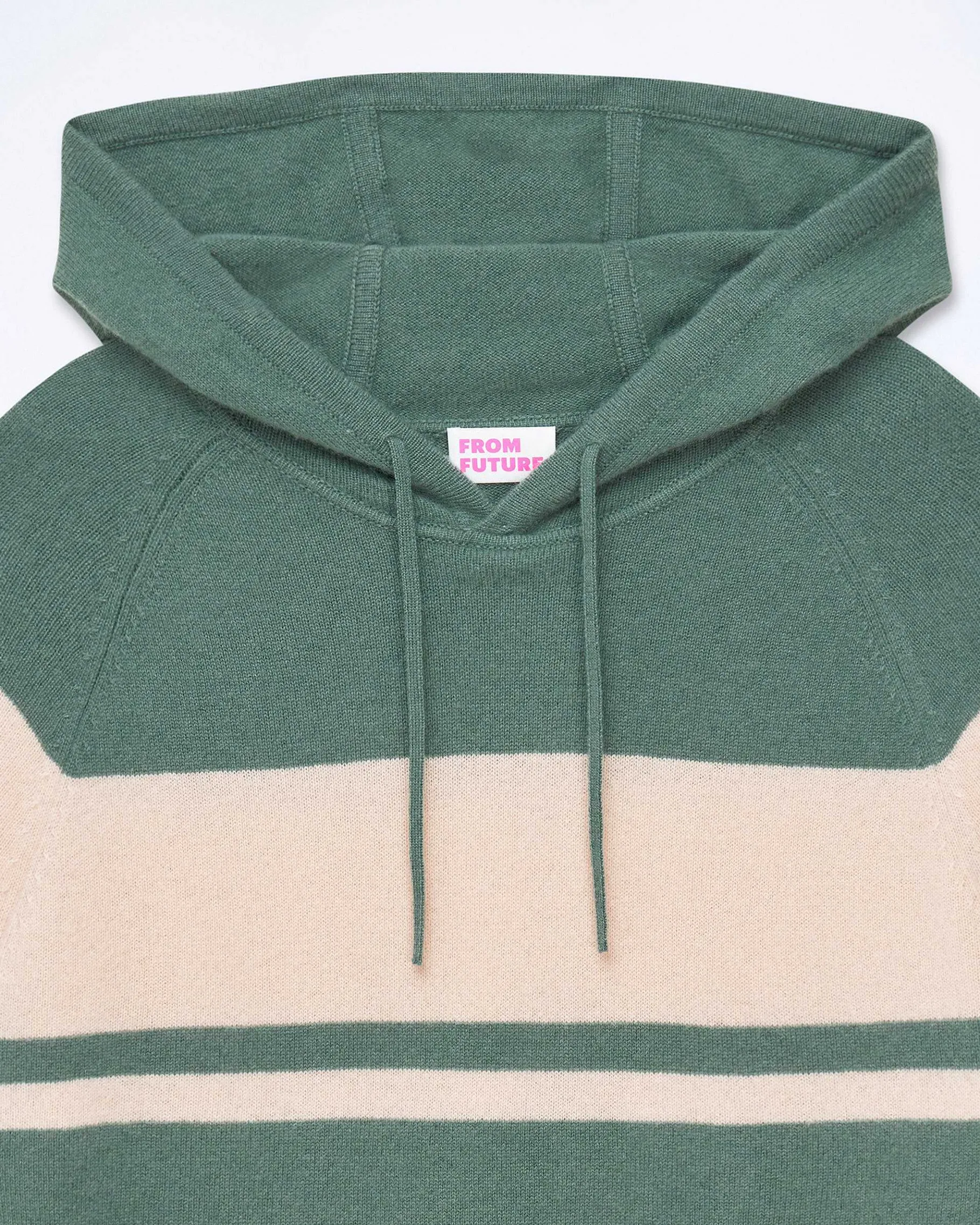 Clearance FROM FUTURE Pull Hoodie Washed Green