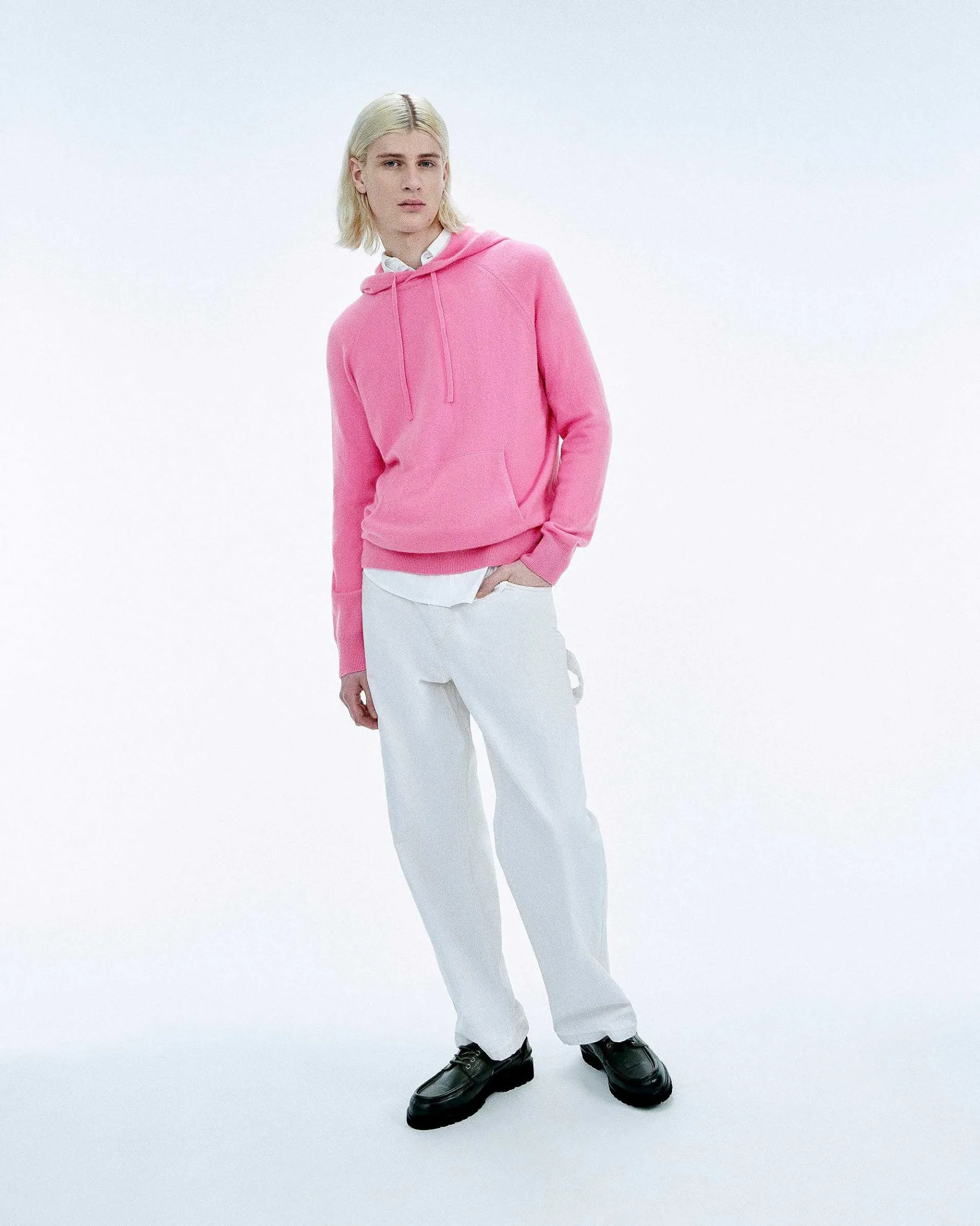 New FROM FUTURE Pull Hoodie Winter Pink