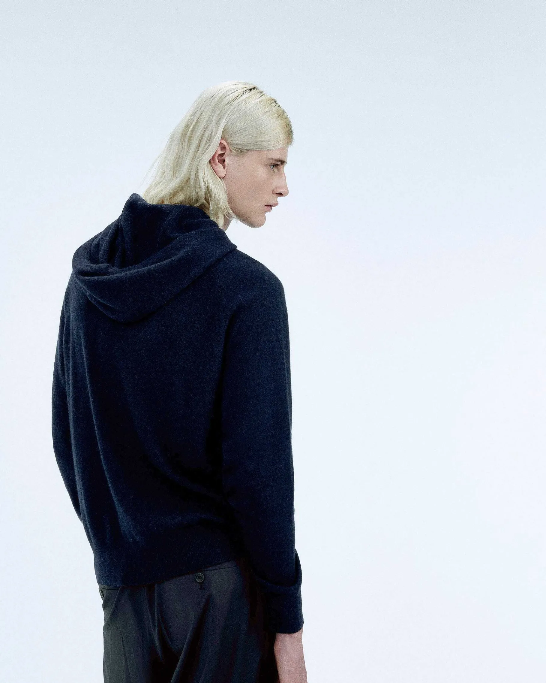 Discount FROM FUTURE Pull Hoodie Navy Chine
