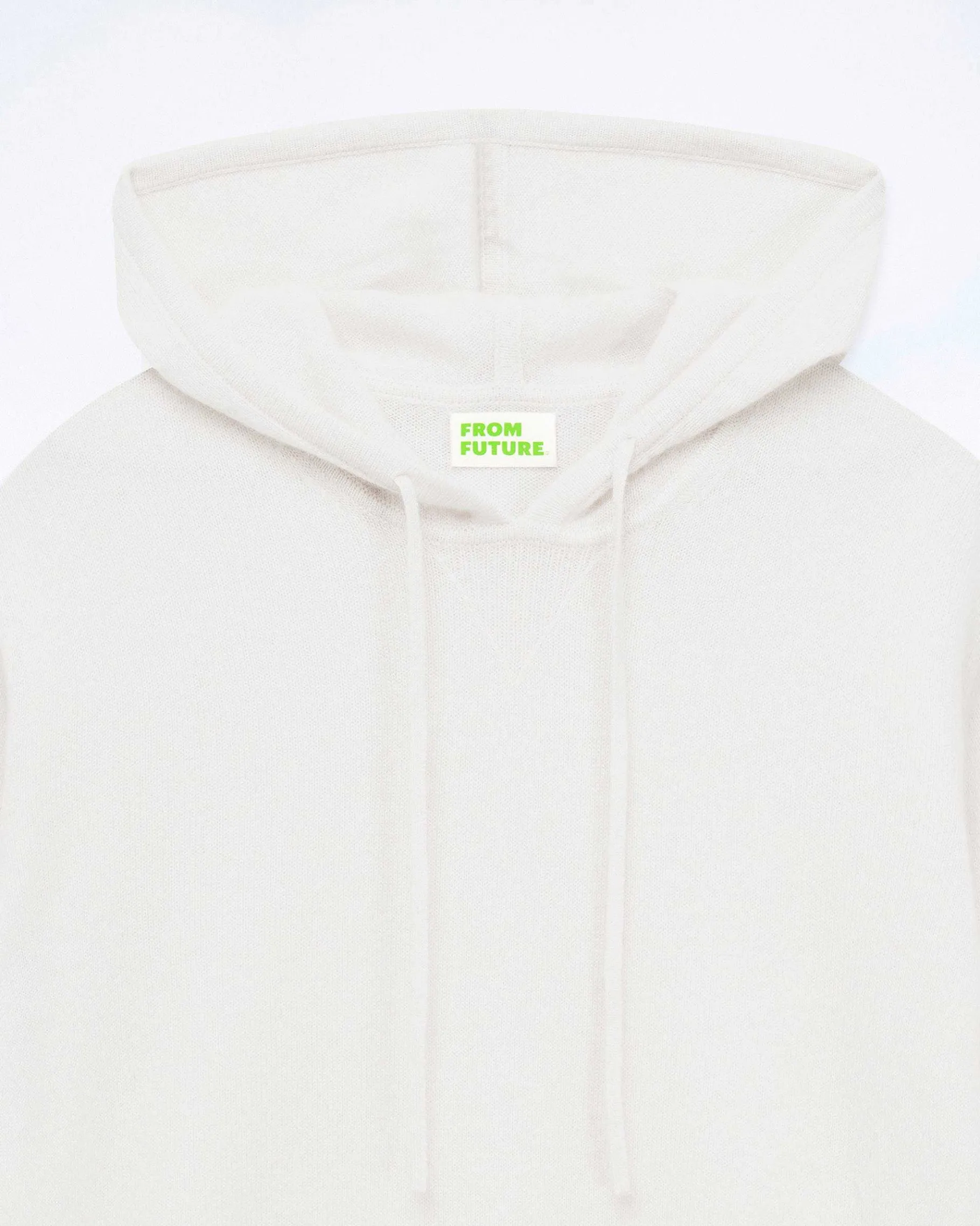 Hot FROM FUTURE Pull Hoodie Ecru