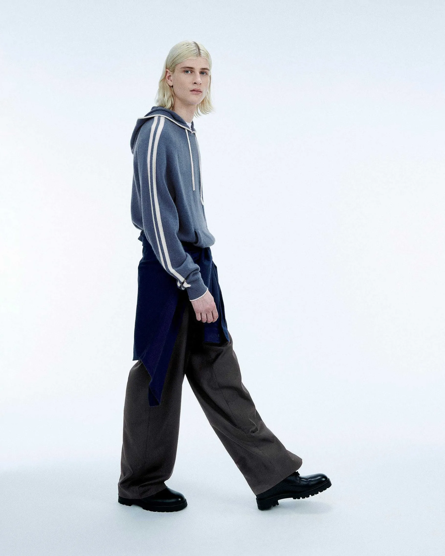 Clearance FROM FUTURE Pull Hoodie Bandes Storm Blue
