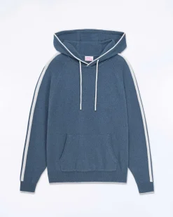 Clearance FROM FUTURE Pull Hoodie Bandes Storm Blue