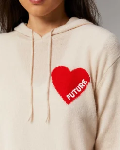 Best FROM FUTURE Pull Hoodie Coeur Leger Sable