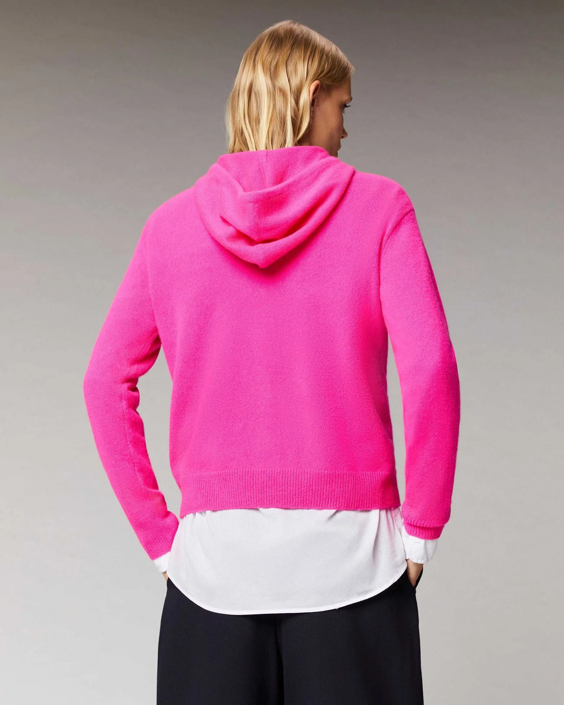 Sale FROM FUTURE Pull Hoodie Coeur Leger Flash Pink