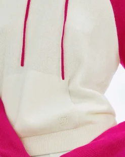 Clearance FROM FUTURE Pull Hoodie Contraste Ecru