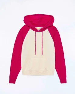 Best FROM FUTURE Pull Hoodie Contraste Ecru