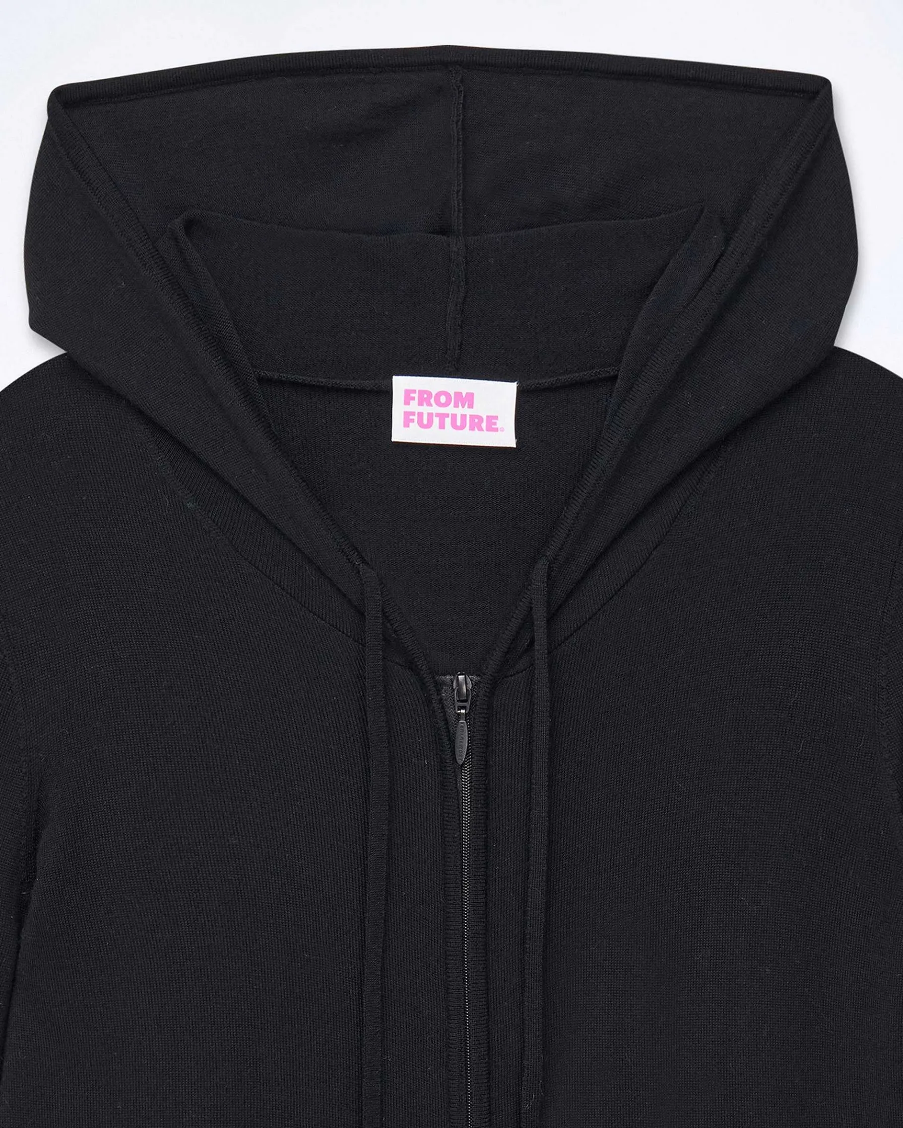 Discount FROM FUTURE Pull Hoodie Manches Noir