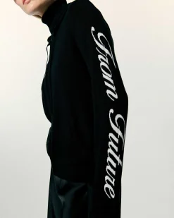 Clearance FROM FUTURE Pull Hoodie Manches Noir
