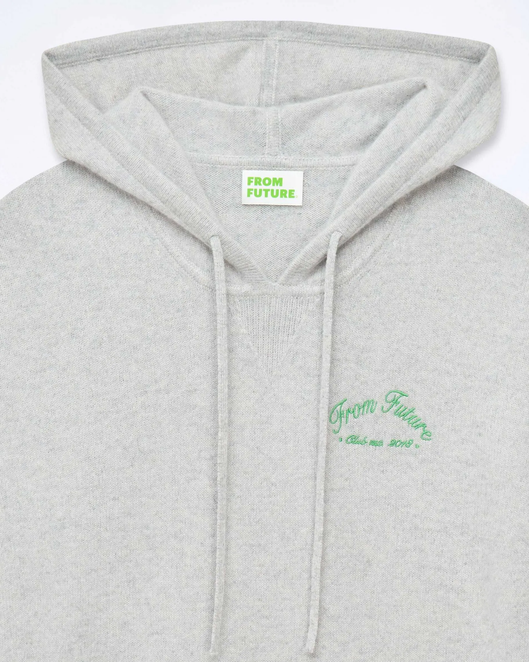Clearance FROM FUTURE Pull Hoodie World League Gris Chine Clair