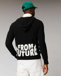 New FROM FUTURE Pull Hoodie Future Dos Noir