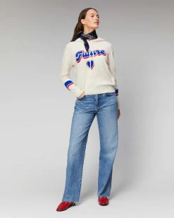 Best FROM FUTURE Pull Hoodie Future Leger Ecru