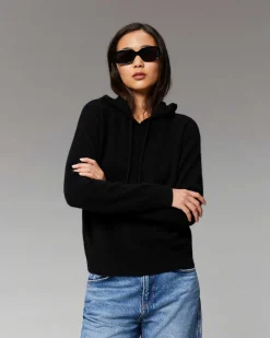 New FROM FUTURE Pull Hoodie Future Lovers Club Leger Noir