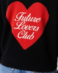 Outlet FROM FUTURE Pull Hoodie Future Lovers Club Leger Noir