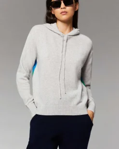Online FROM FUTURE Pull Hoodie Future Multicolore Dos Leger Gris Chine Clair