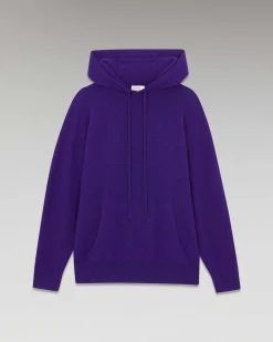 Outlet FROM FUTURE Pull Hoodie Oversize Leger Winter Purple
