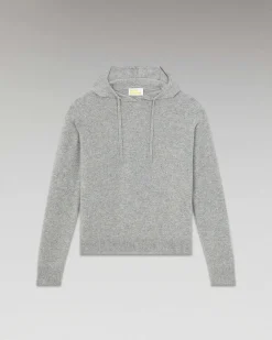 Sale FROM FUTURE Pull Hoodie Oversize Leger Gris Chine Fonce