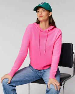 Outlet FROM FUTURE Pull Hoodie Oversize Leger Sparkle Pink