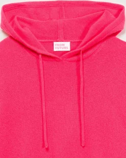 Best FROM FUTURE Pull Hoodie Oversize Leger Winter Fuschia
