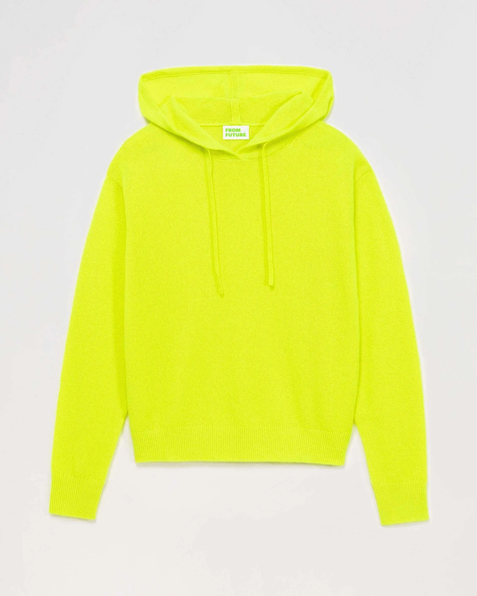 Best FROM FUTURE Pull Hoodie Oversize Leger Jaune Fluo