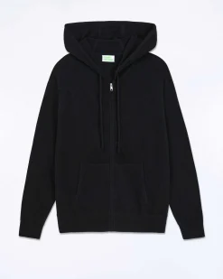 Online FROM FUTURE Pull Hoodie Uni Noir