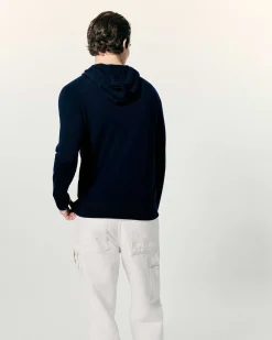 Clearance FROM FUTURE Pull Hoodie Uni Navy