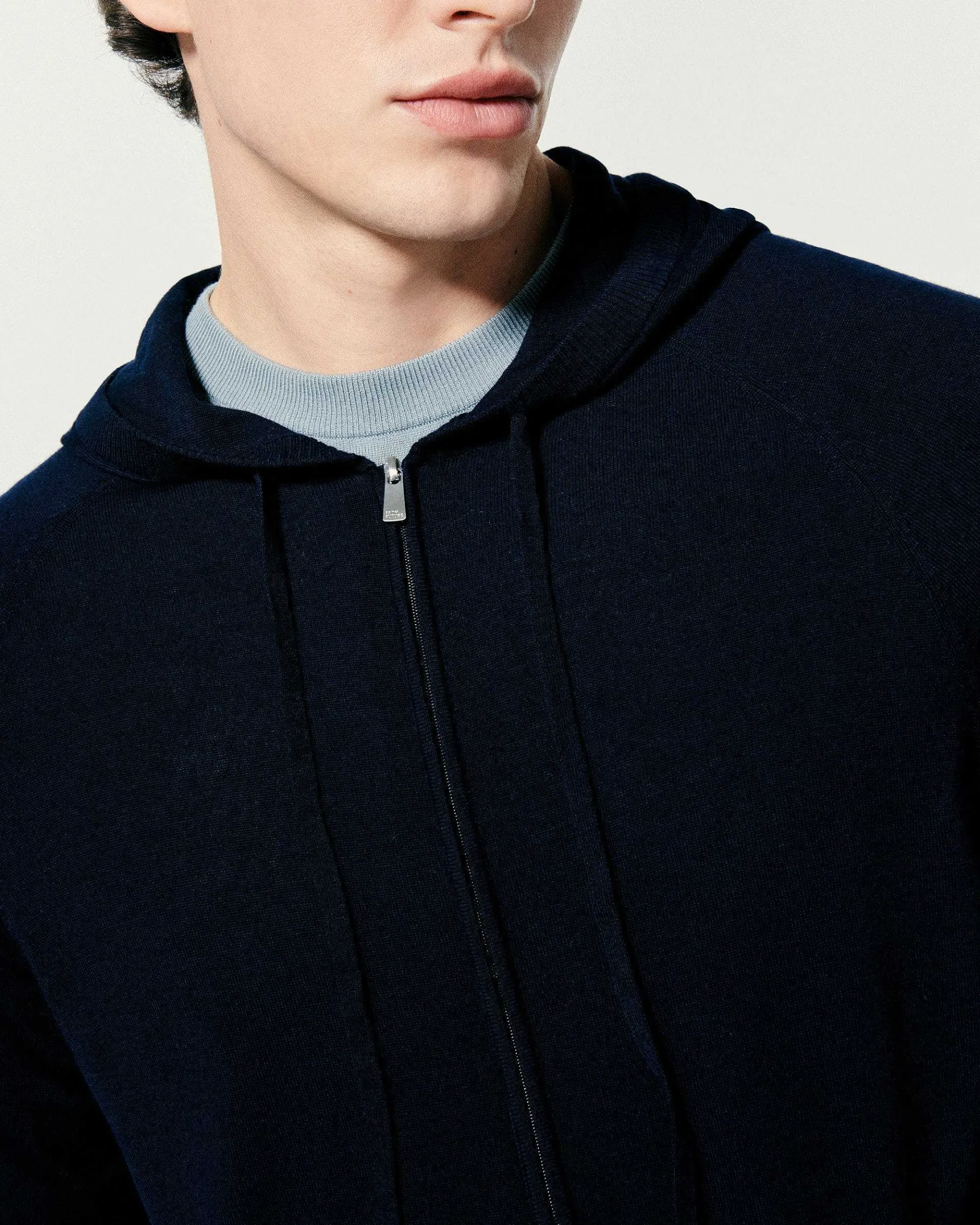 Clearance FROM FUTURE Pull Hoodie Uni Navy