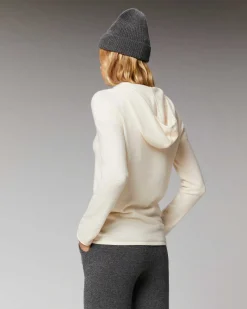 Clearance FROM FUTURE Pull Hoodie Zippe Ecru