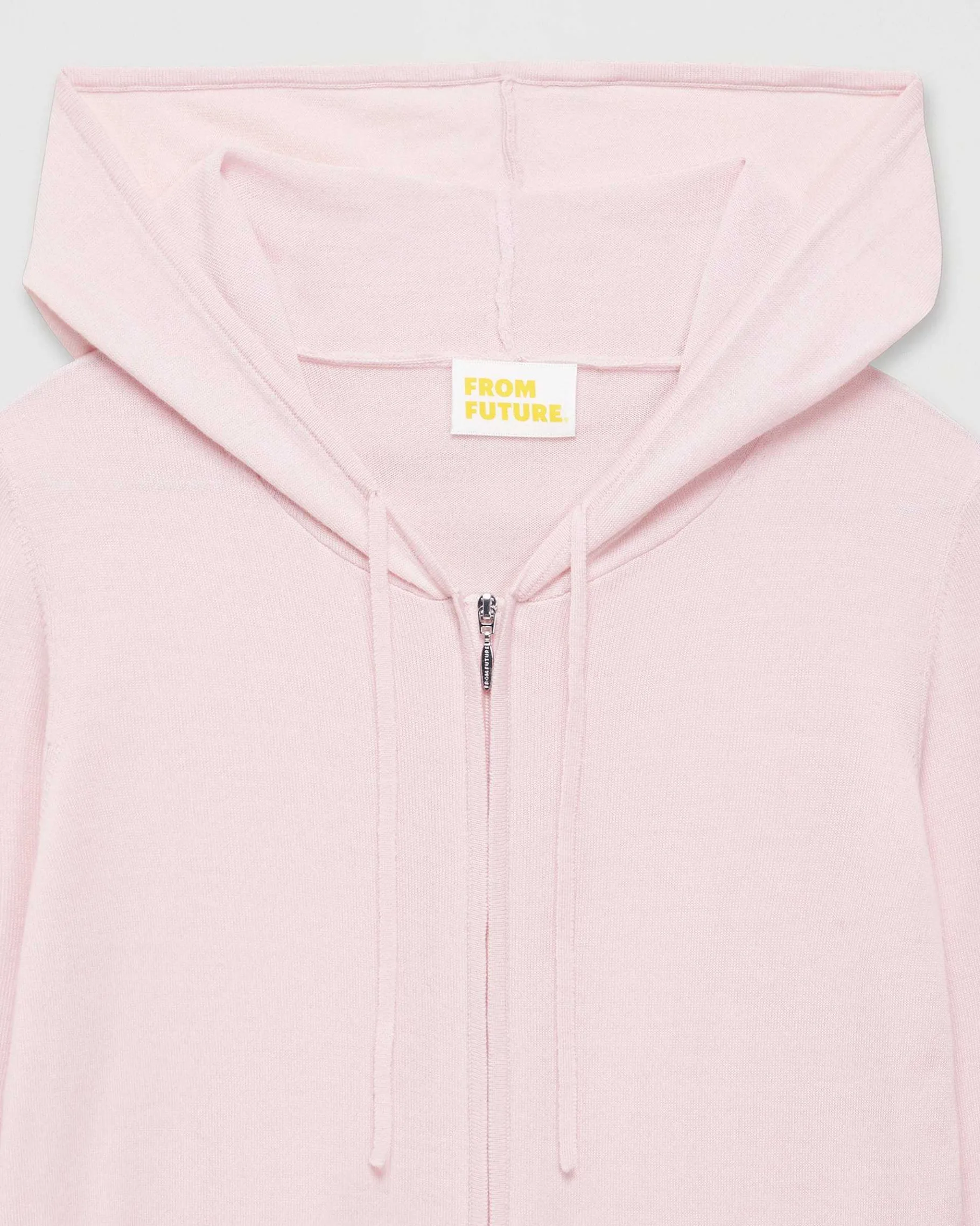 Best FROM FUTURE Pull Hoodie Zippe Rose Poudre