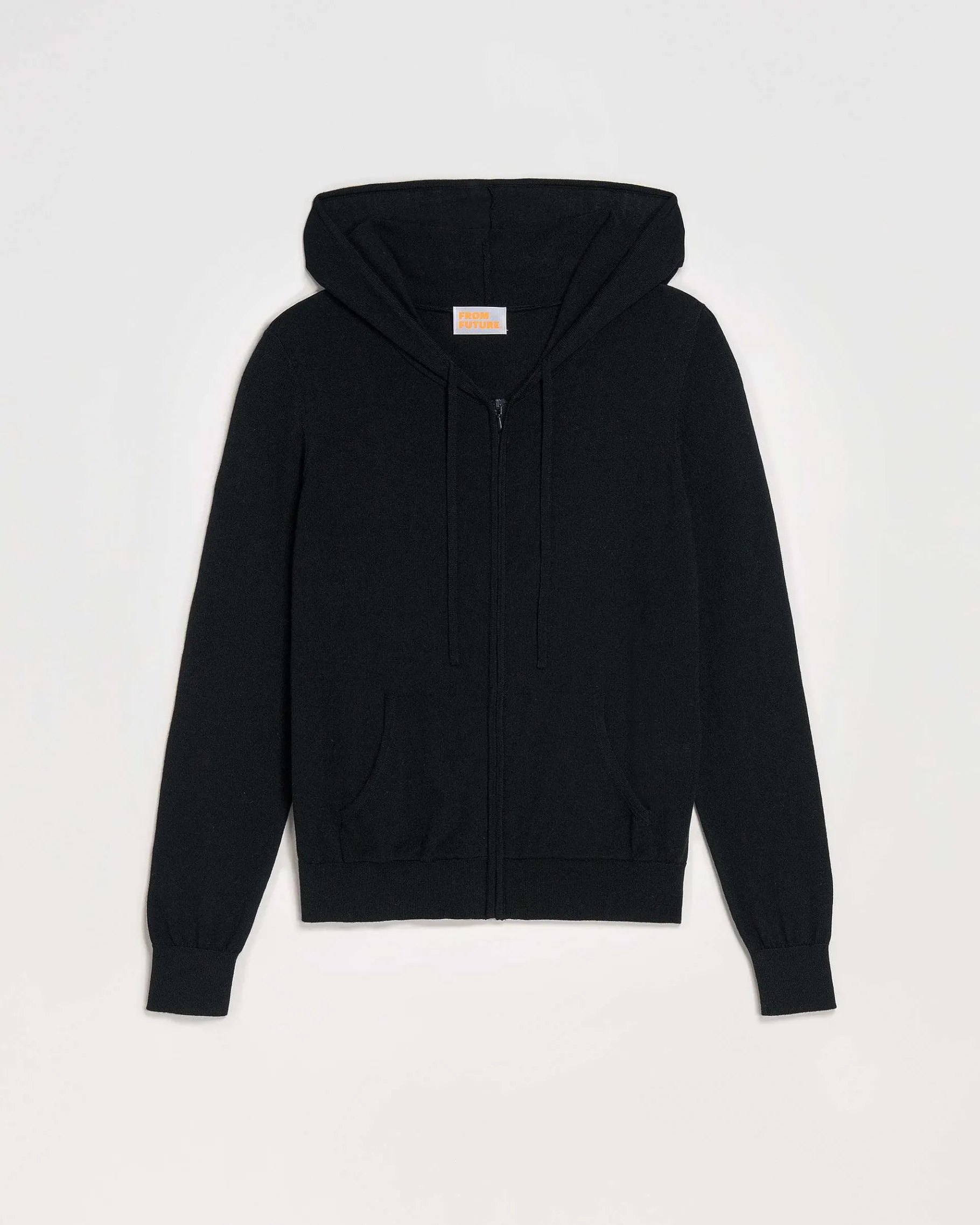 FROM FUTURE Pull Hoodie Zippe Noir