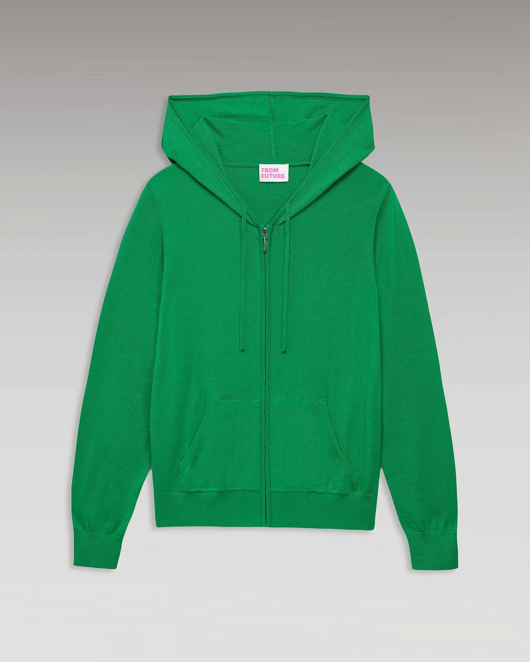 Online FROM FUTURE Pull Hoodie Zippe Summer Green