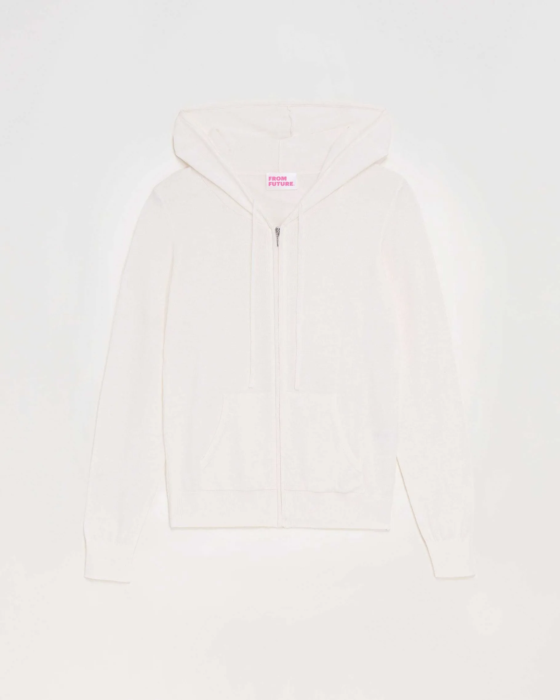 Discount FROM FUTURE Pull Hoodie Zippe Ecru