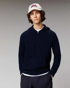 Outlet FROM FUTURE Pull Hoodie Zippe Basique Camel