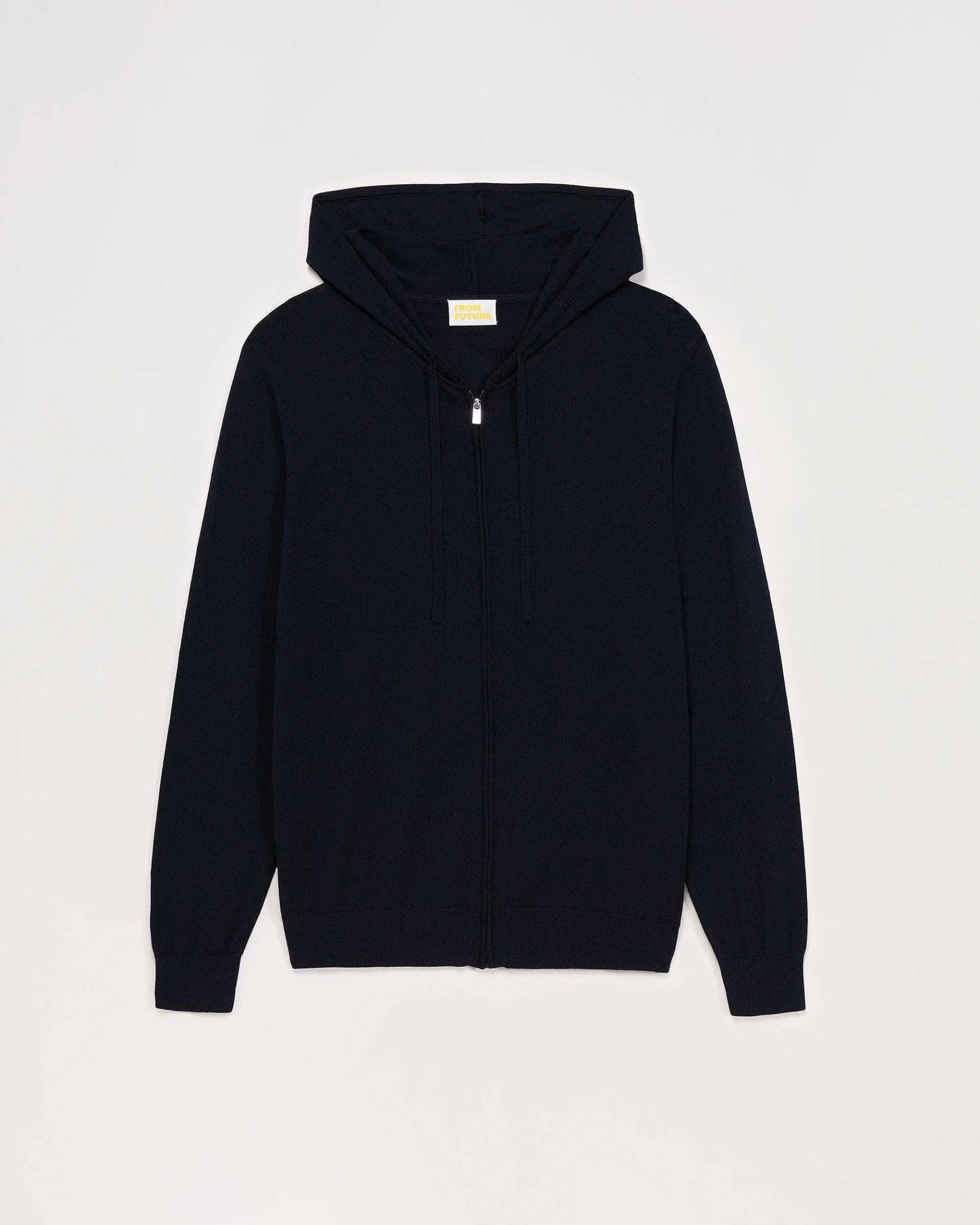 Outlet FROM FUTURE Pull Hoodie Zippe Basique Navy