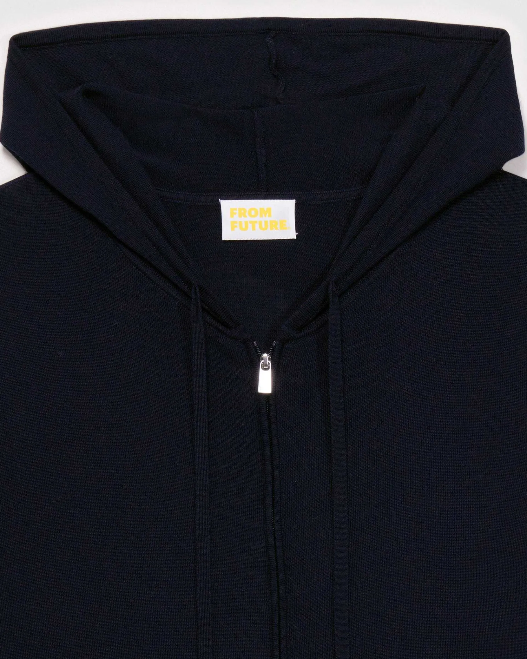 Outlet FROM FUTURE Pull Hoodie Zippe Basique Navy