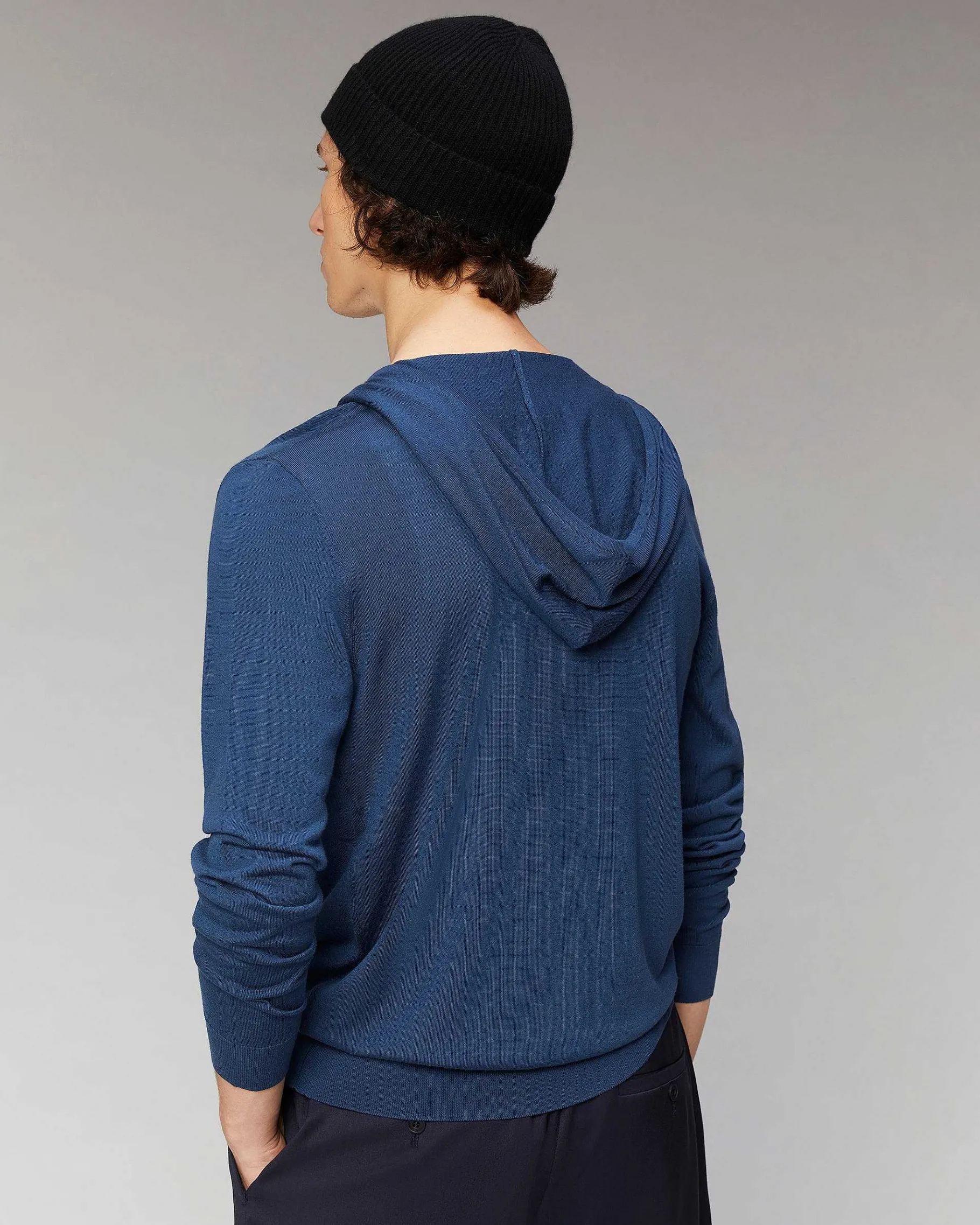 Outlet FROM FUTURE Pull Hoodie Zippe Uni Midnight Blue