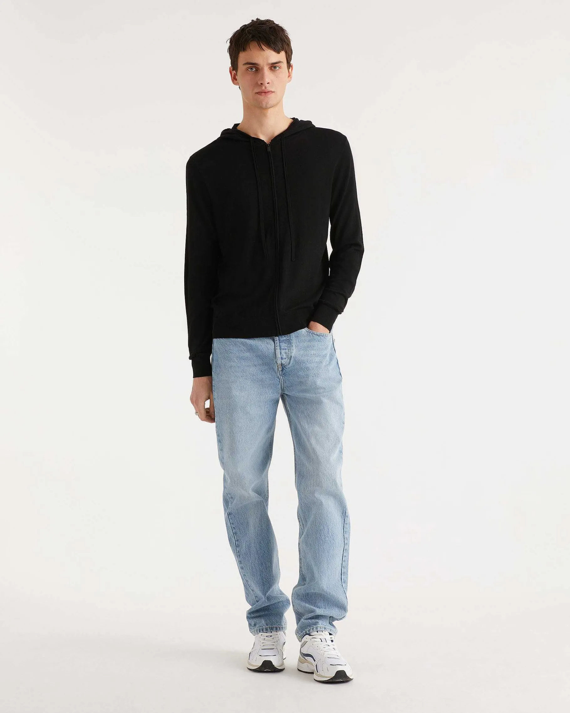 Discount FROM FUTURE Pull Hoodie Zippe Uni Noir