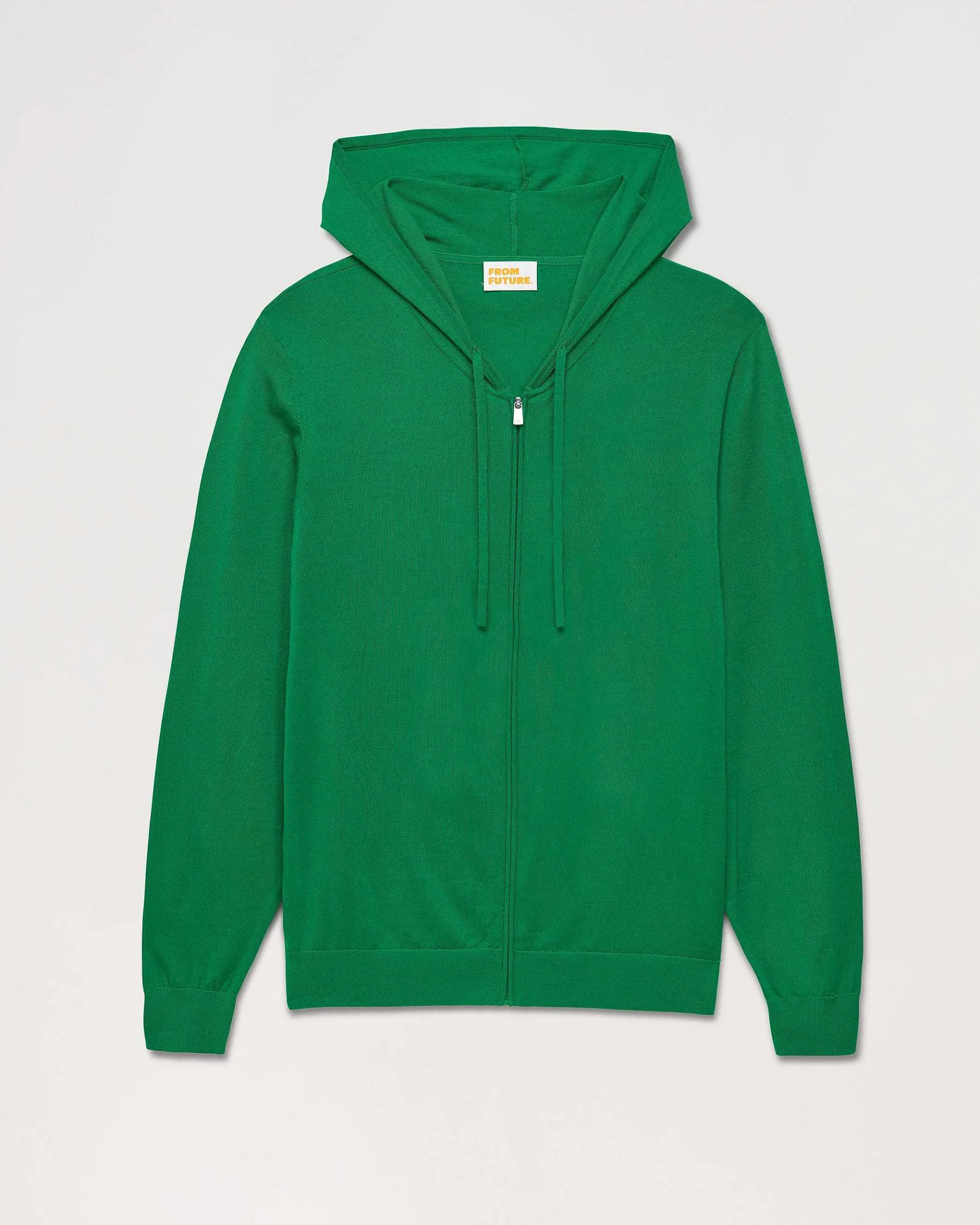 FROM FUTURE Pull Hoodie Zippe Uni Holiday Green