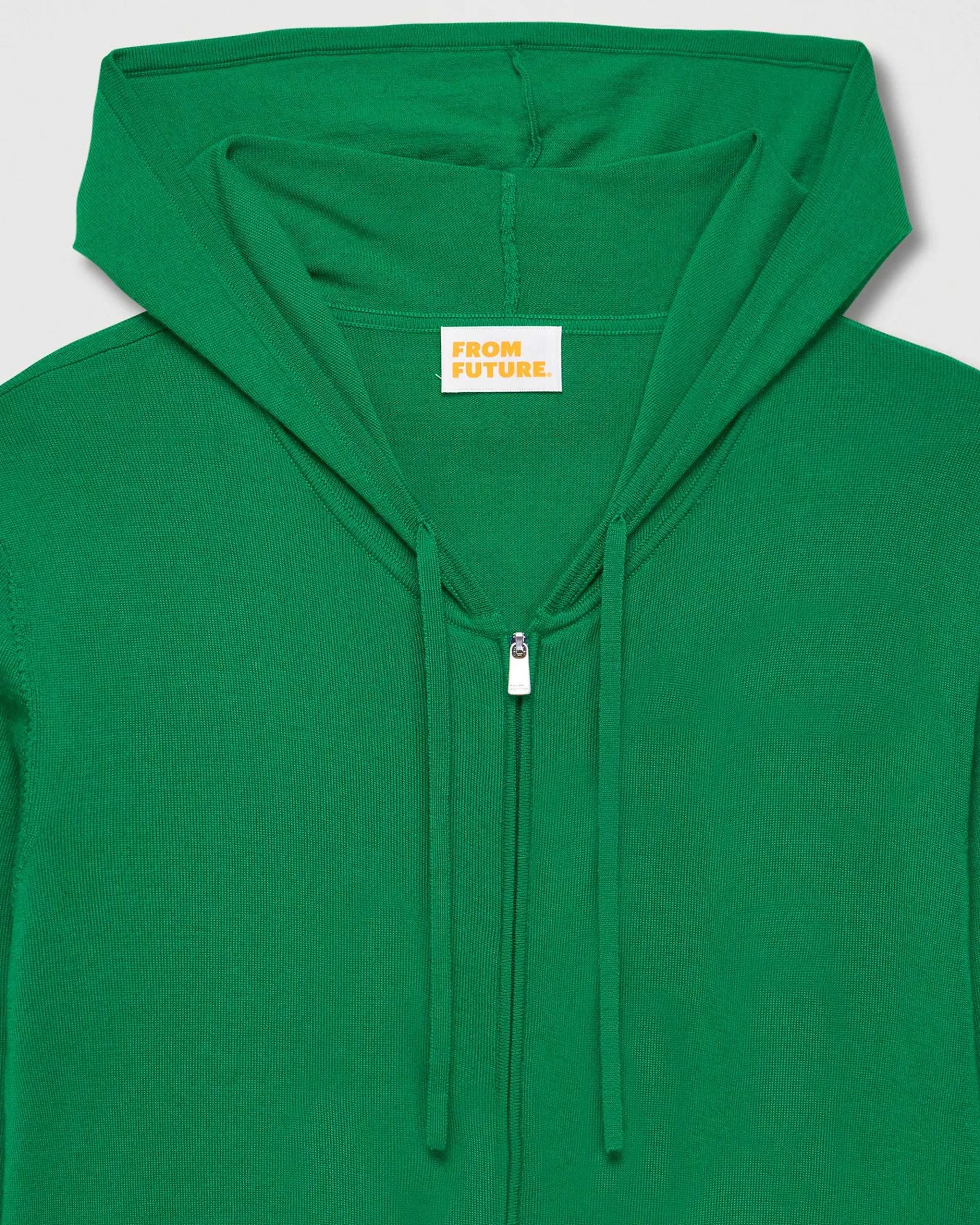 FROM FUTURE Pull Hoodie Zippe Uni Holiday Green