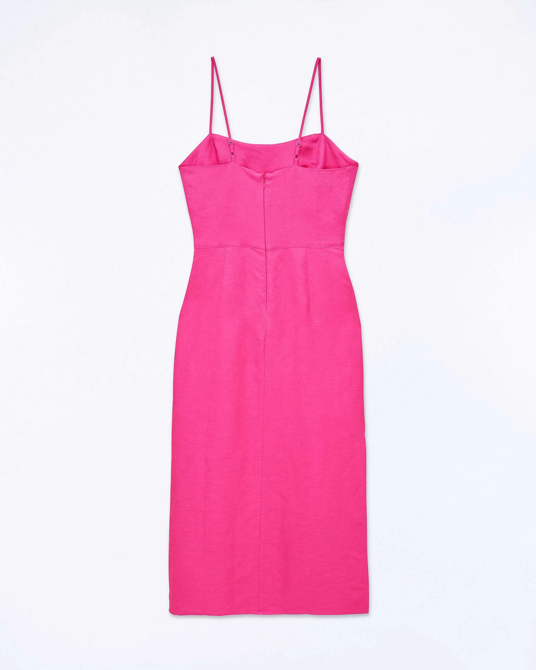 Sale FROM FUTURE Robe Longue Bretelle Disco Pink