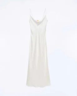 Discount FROM FUTURE Robe Longue Bretelle Amalia Ecru